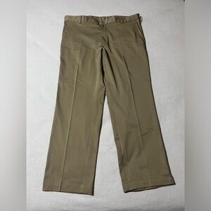 Nike Golf Mens Pants Beige Size 38x30 Dri-Fit  Straight Stretch Polyester Blend